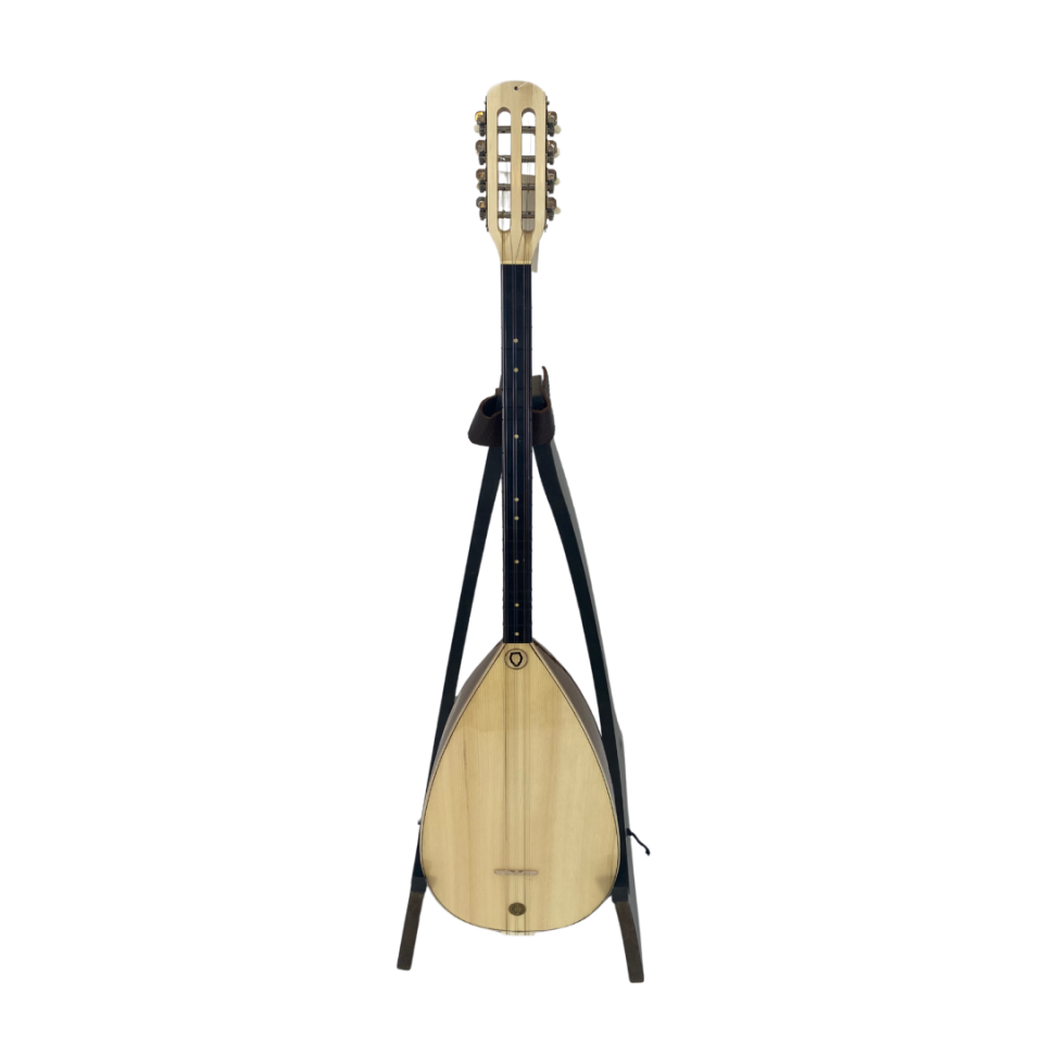 Kısa Sap Profesyonel Bağlama (40.5 Boy Gitar Burgulu Maun)