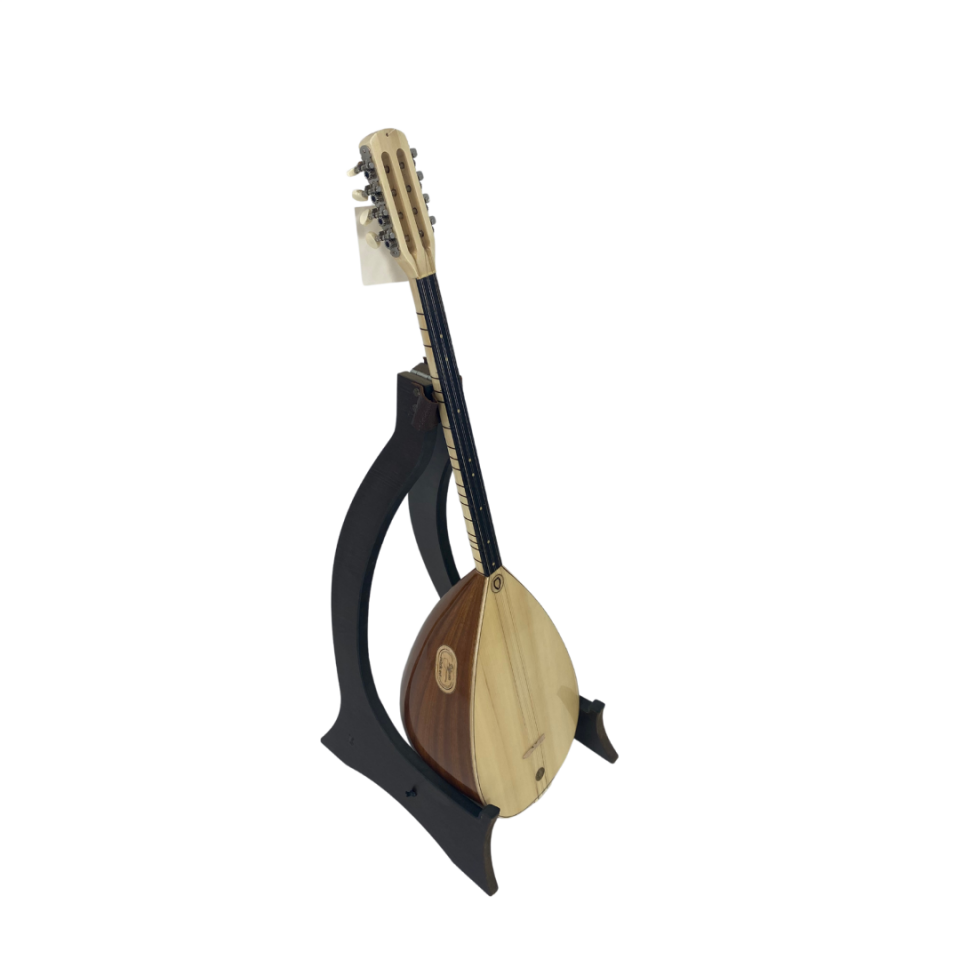 Kısa Sap Profesyonel Bağlama (40.5 Boy Gitar Burgulu Maun)