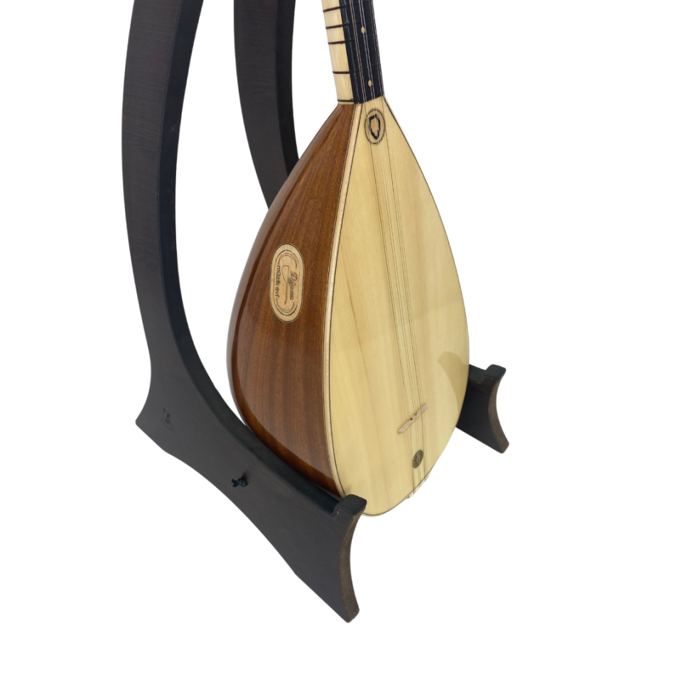 Kısa Sap Profesyonel Bağlama (40.5 Boy Gitar Burgulu Maun)