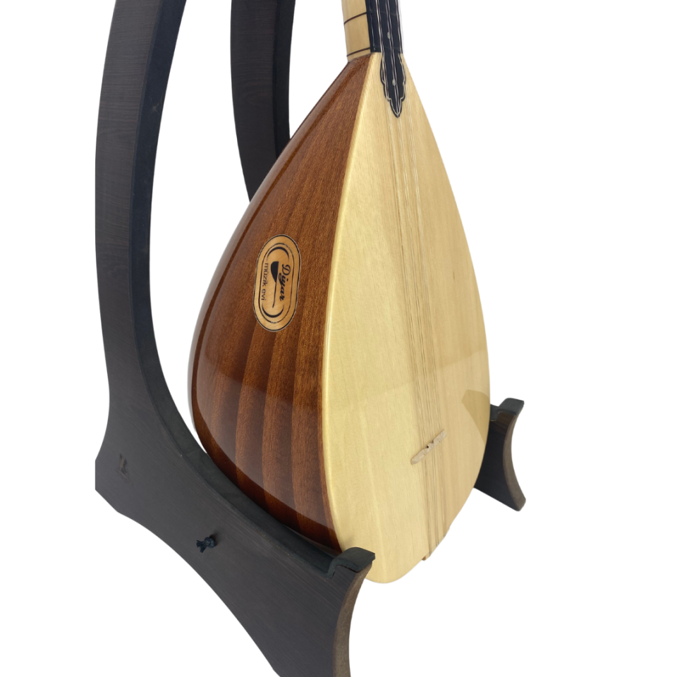 Uzun Sap Profesyonel Bağlama (40 Boy Maun)-5