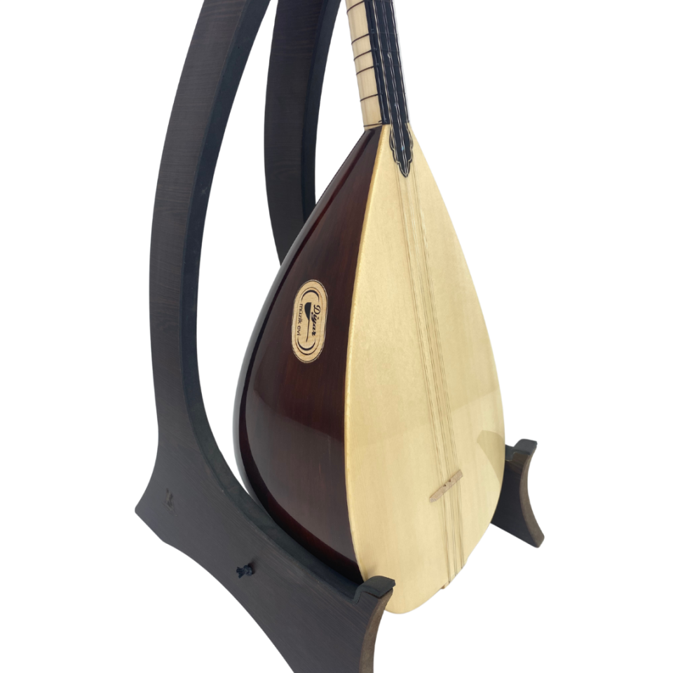 Kısa Sap Profesyonel Bağlama (41.5 Boy Ardıç)