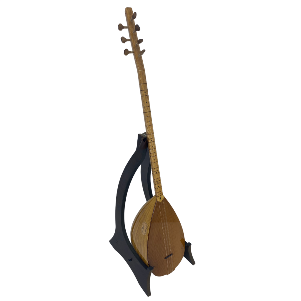 Uzun Sap Yarı Profesyonel Bağlama (41 Boy Dut)