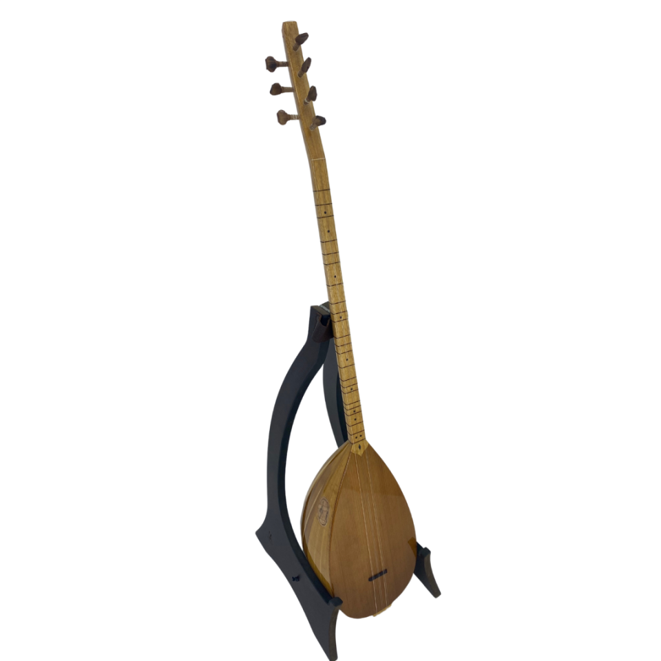 Uzun Sap Yarı Profesyonel Bağlama (41.5 Boy Dut)