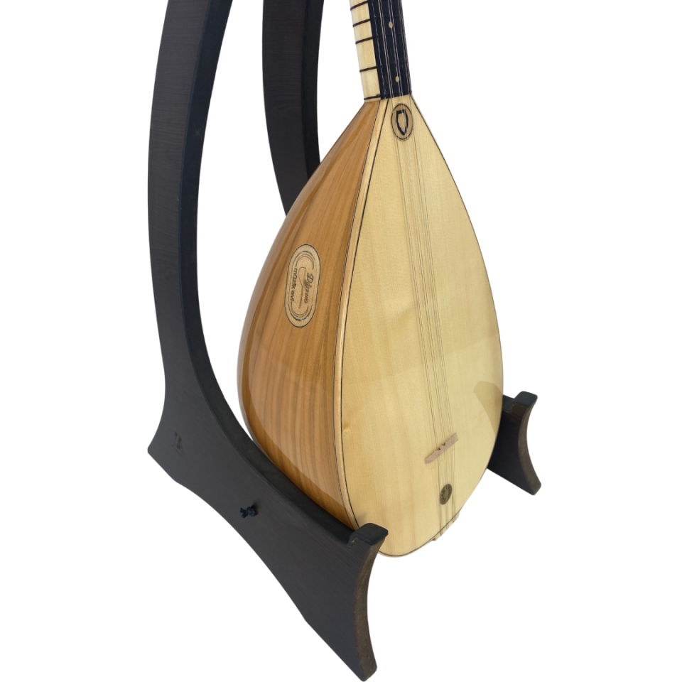 Kısa Sap Profesyonel Bağlama (40.5 Boy Gitar Burgulu Ceviz)