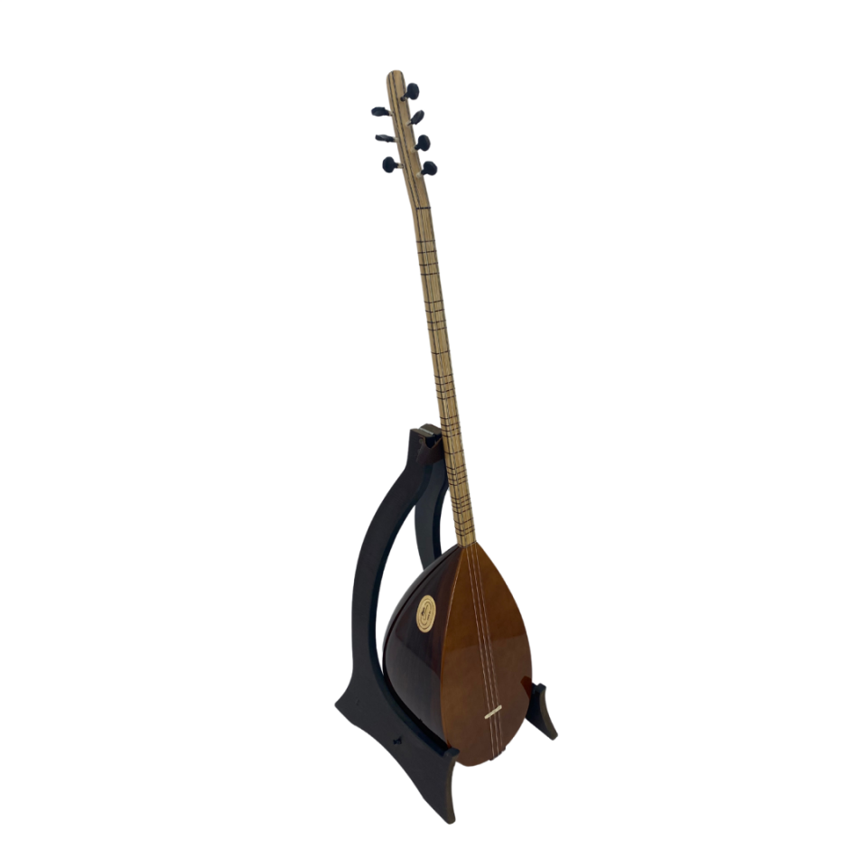 Yarı Profesyonel Uzun Sap Divan Bağlama (45 Boy Ceviz)