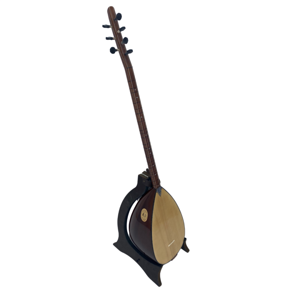 Uzun Sap Yarı Profesyonel Bağlama (40 Boy Maun)