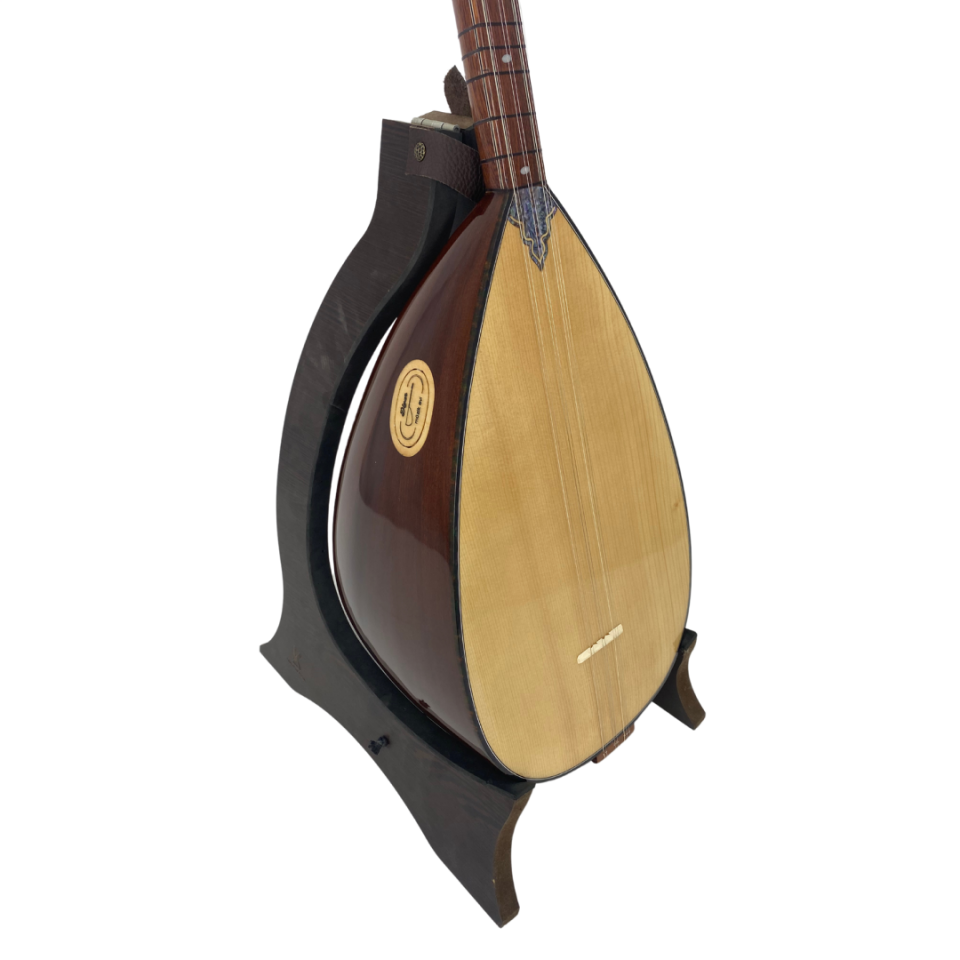 Uzun Sap Yarı Profesyonel Bağlama (40 Boy Maun)