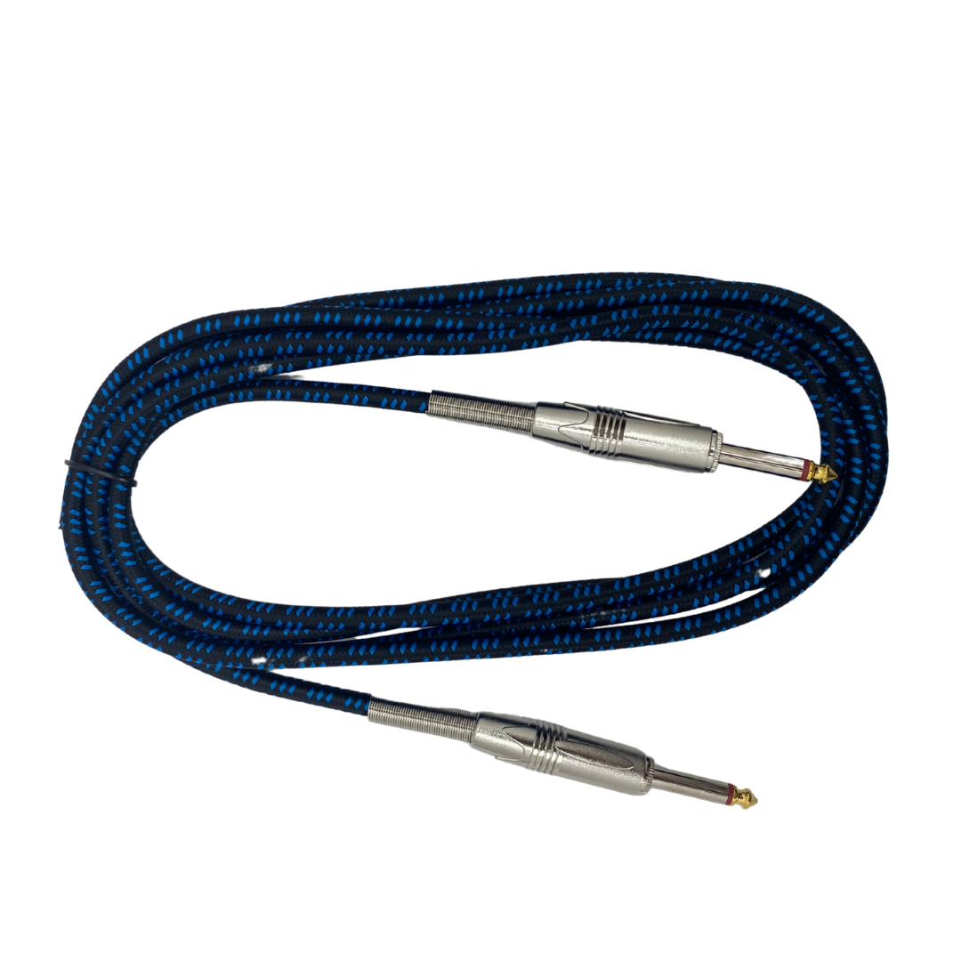 Enstrüman Jack Kablosu 3 Metre (4 Renk) Lacivert