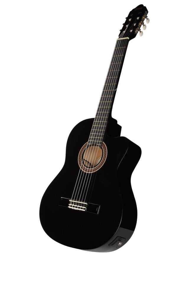 Valencia Elektro Klasik Gitar - VC104TCEBK