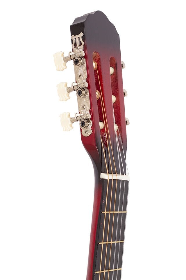 Madrid Mcg-125 Rds-Kırmızı Siyah 39'' Klasik Öğrenci Gitarı
